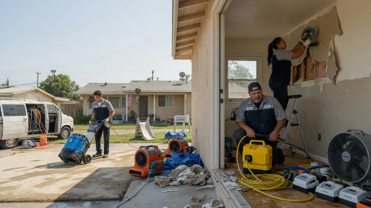Water Damage Restoration in Upland, CA near me